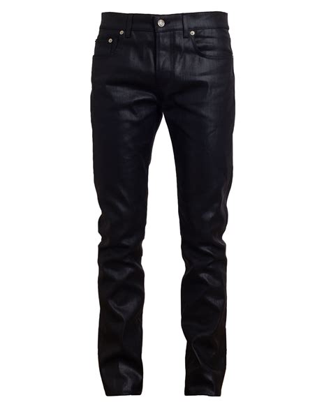 ysl black men's jeans|YSL denim sets.